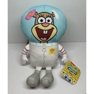 New Spongebob Squarepants Sandy Cheeks 10" Plush Squirrel Nickelodeon Just Play